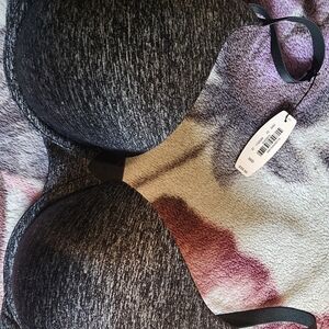 Victoria's Secret Charcoal and Black Bra